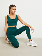 Shadow and Laser Cut Detail Active Leggings